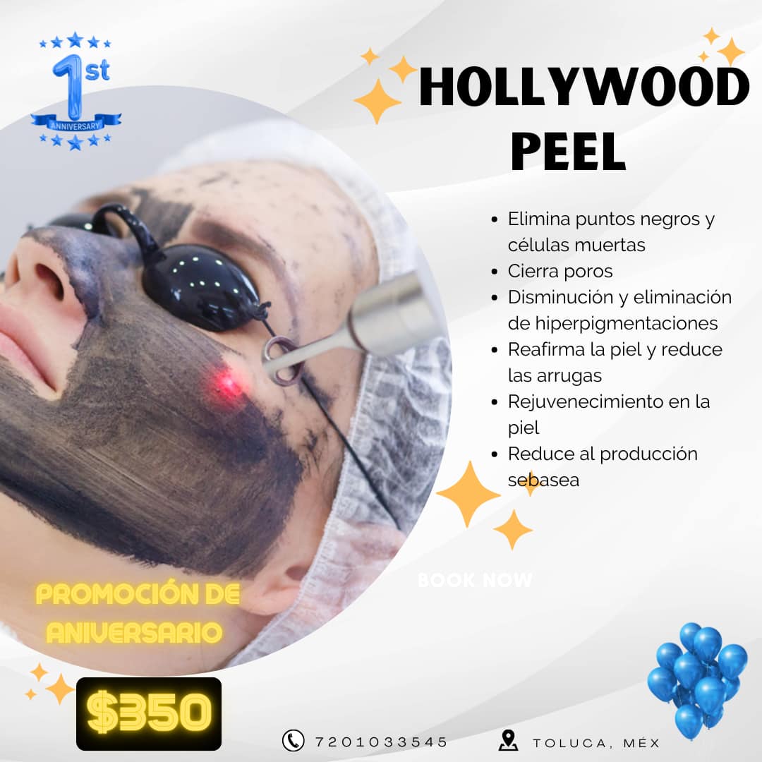 hollywood peel en toluca mejor precio